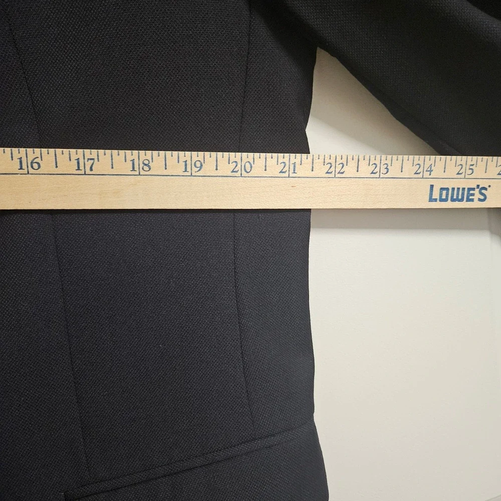 Hart Schaffner Marx Blazer Men 44R Navy Blue Gold Button Sport Coat Made in USA